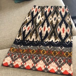 Maeve anthropologie stretch pencil skirt